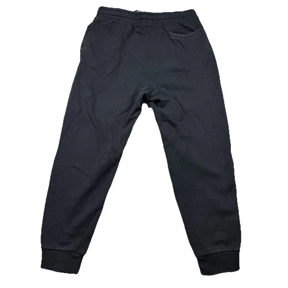 Nike Air Jordan Jumpman Sweatpants Men's Small Cuffed Fleece Joggers Black‎